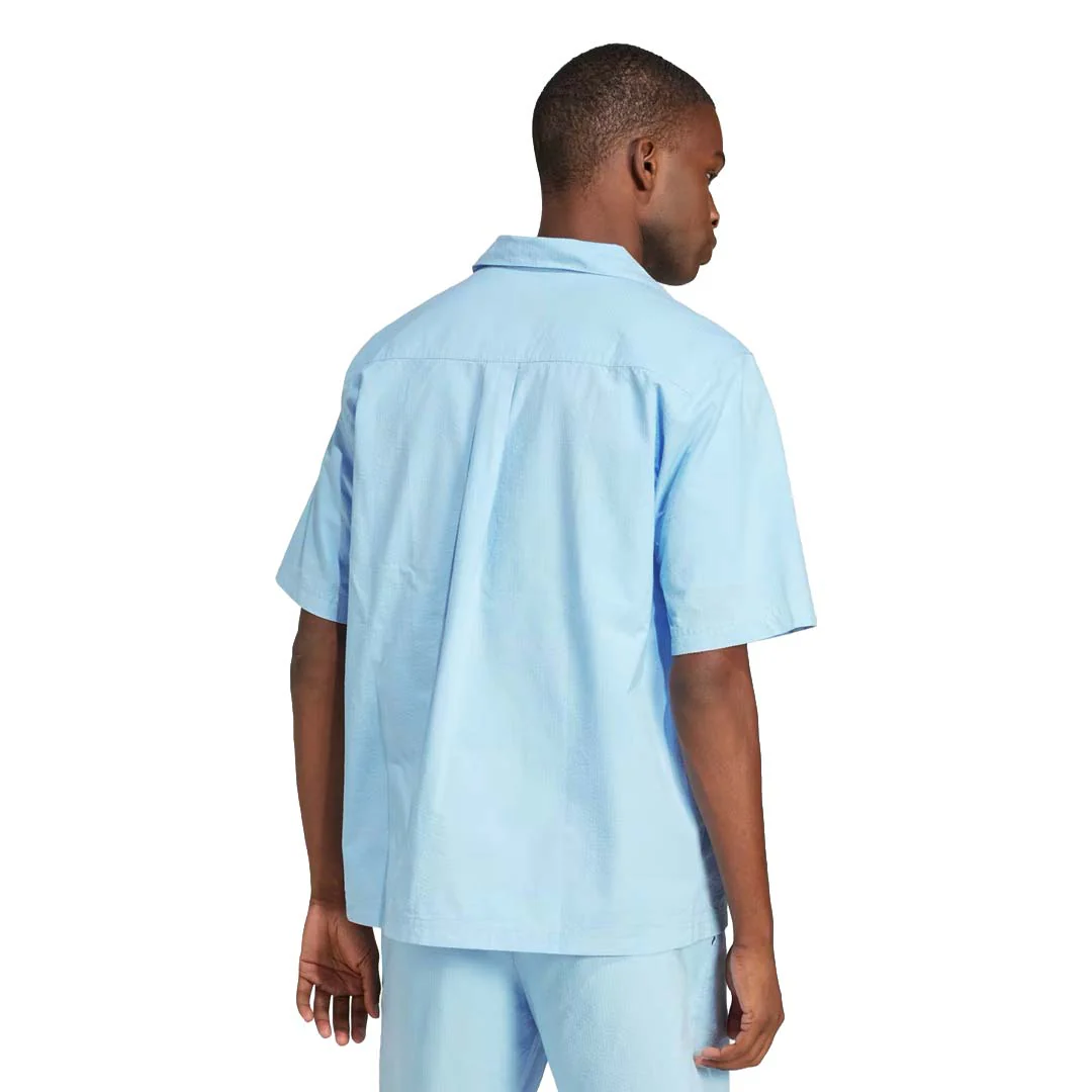 adidas - Men's Originals Essentials Seersucker Shirt (JD2457) - Image 3