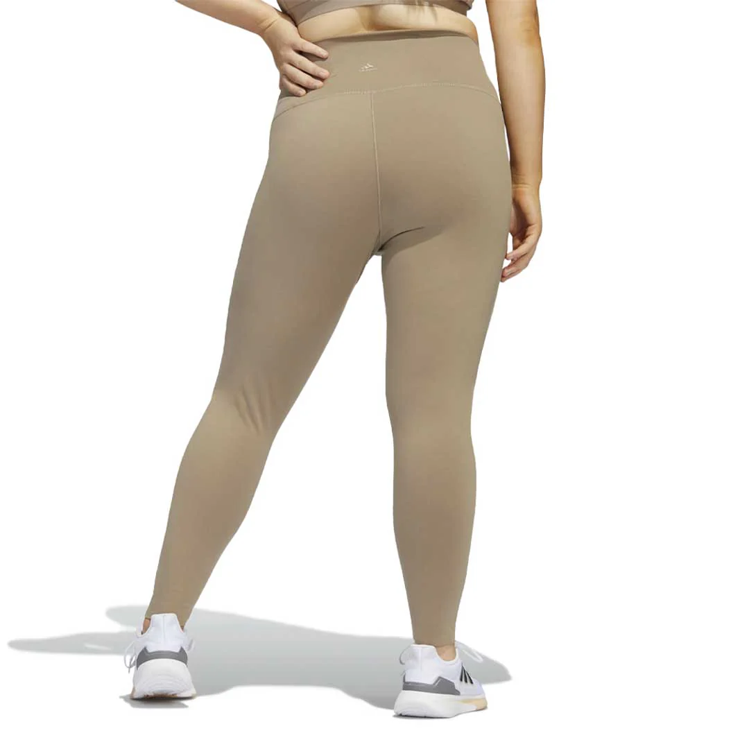 adidas - Women's Yoga Lux Studio 7/8 Leggings (Plus size) (HF5948) - Image 3